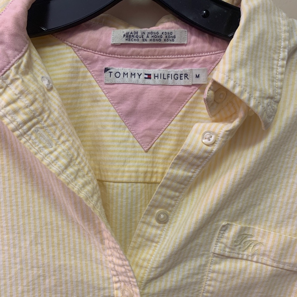 Yellow Button Up - Picture 2 of 4